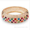 Jingling Top quality Gold plated simple bling bracelets